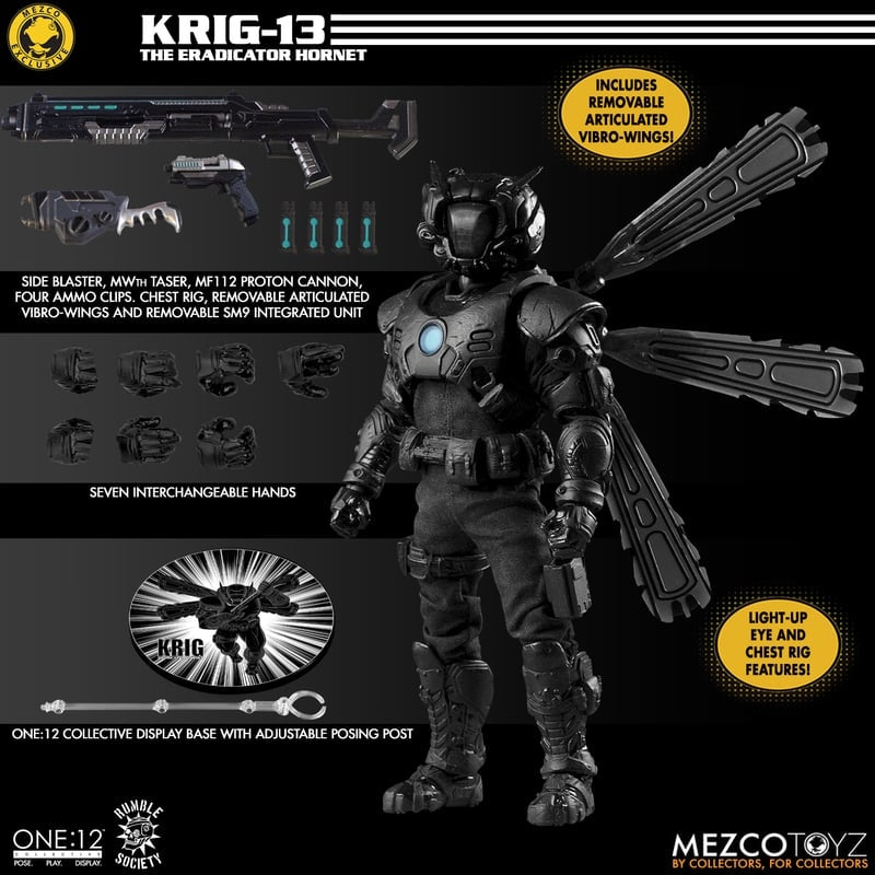 Rumble Society - Krig-13: Eradicator Hornet Edition One:12 Collective