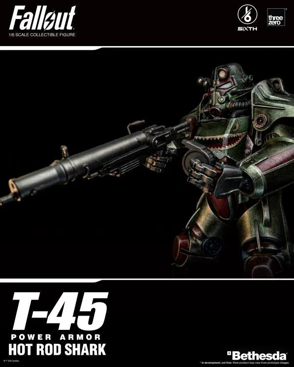 Fallout T-45 Hot Rod Shark Power Armor 1:6 Scale Action Figure