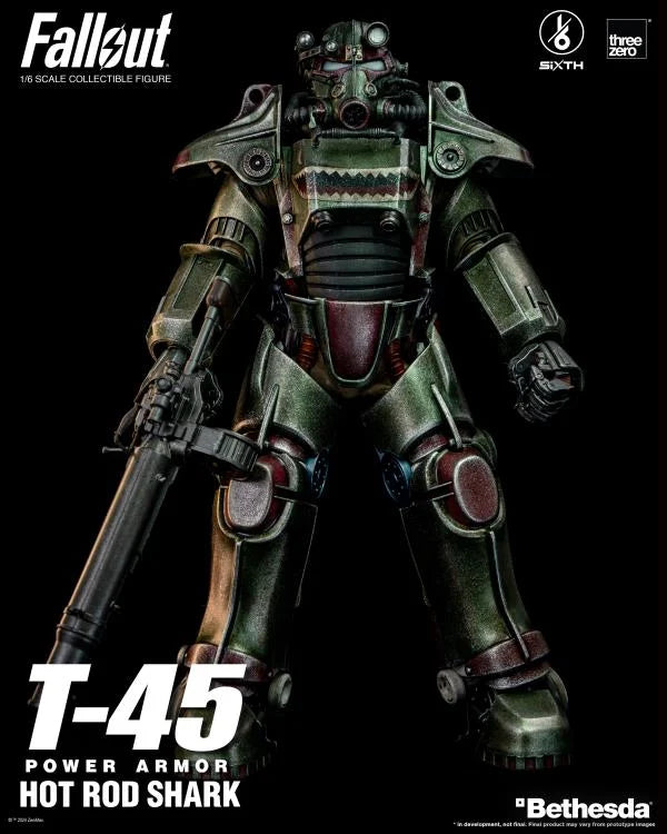 Fallout T-45 Hot Rod Shark Power Armor 1:6 Scale Action Figure