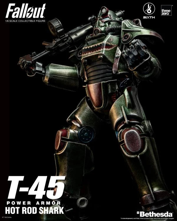 Fallout T-45 Hot Rod Shark Power Armor 1:6 Scale Action Figure