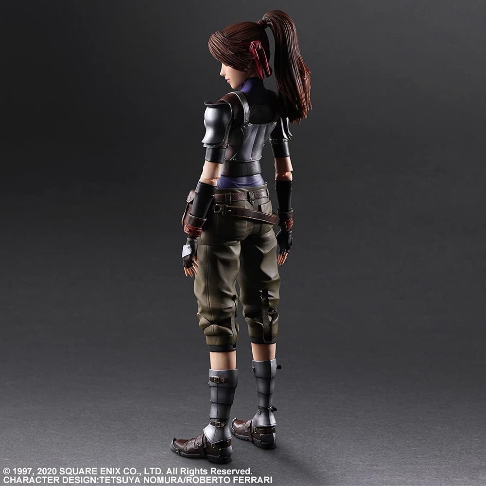 Final Fantasy VII Remake: Jessie and Motorcycle Play Arts Kai Action Figure Set