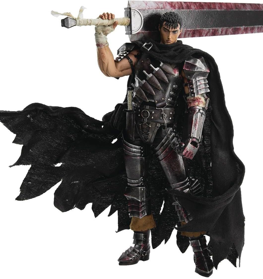 threezero Berserk: Guts (Black Swordsman) Figure