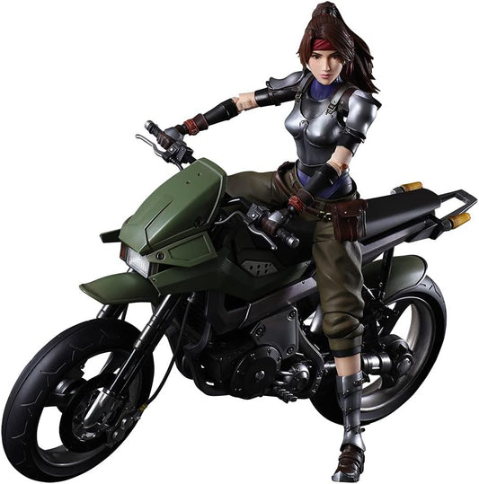 Final Fantasy VII Remake: Jessie and Motorcycle Play Arts Kai Action Figure Set