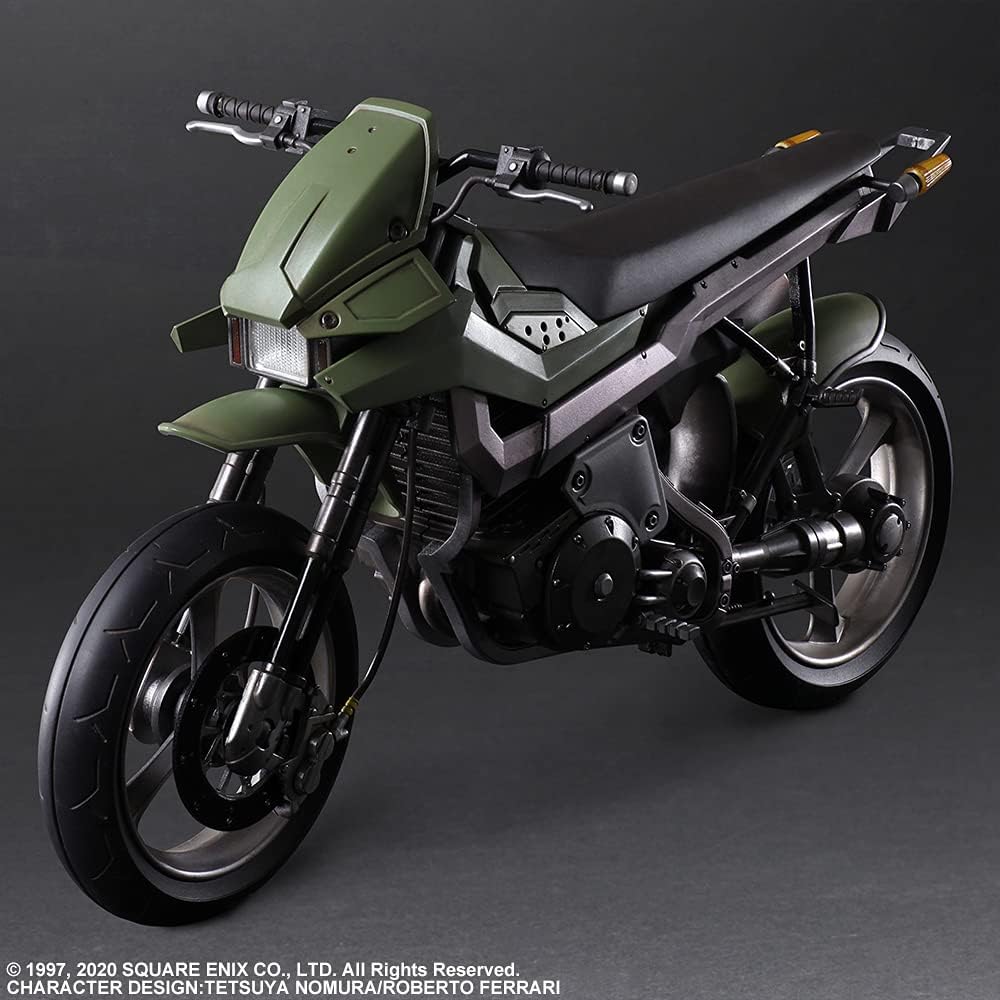 Final Fantasy VII Remake: Jessie and Motorcycle Play Arts Kai Action Figure Set