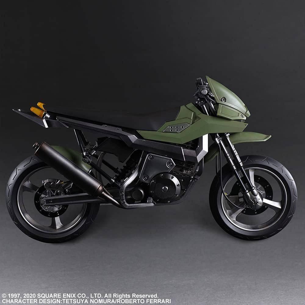 Final Fantasy VII Remake: Jessie and Motorcycle Play Arts Kai Action Figure Set