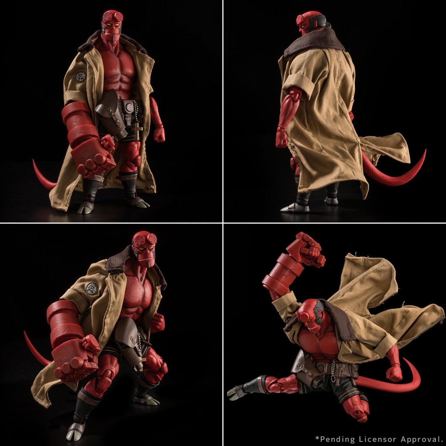 1000toys Hellboy 30th Anniversary 1:12 Scale Action Figure