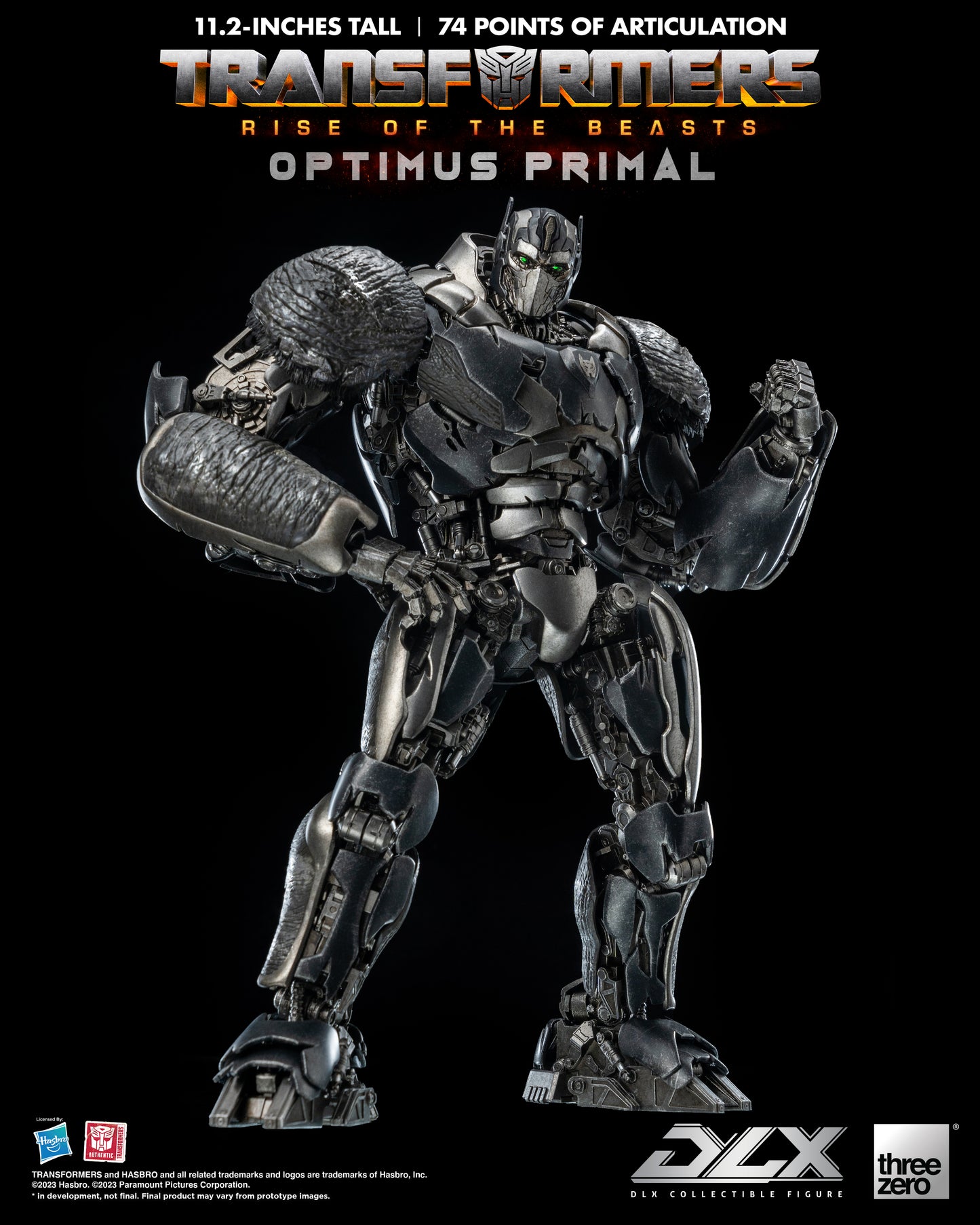 Optimus Primal DLX Scale Transformers: Rise Of The Beasts