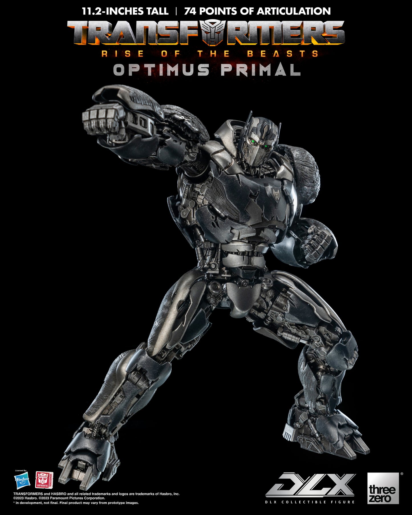 Optimus Primal DLX Scale Transformers: Rise Of The Beasts