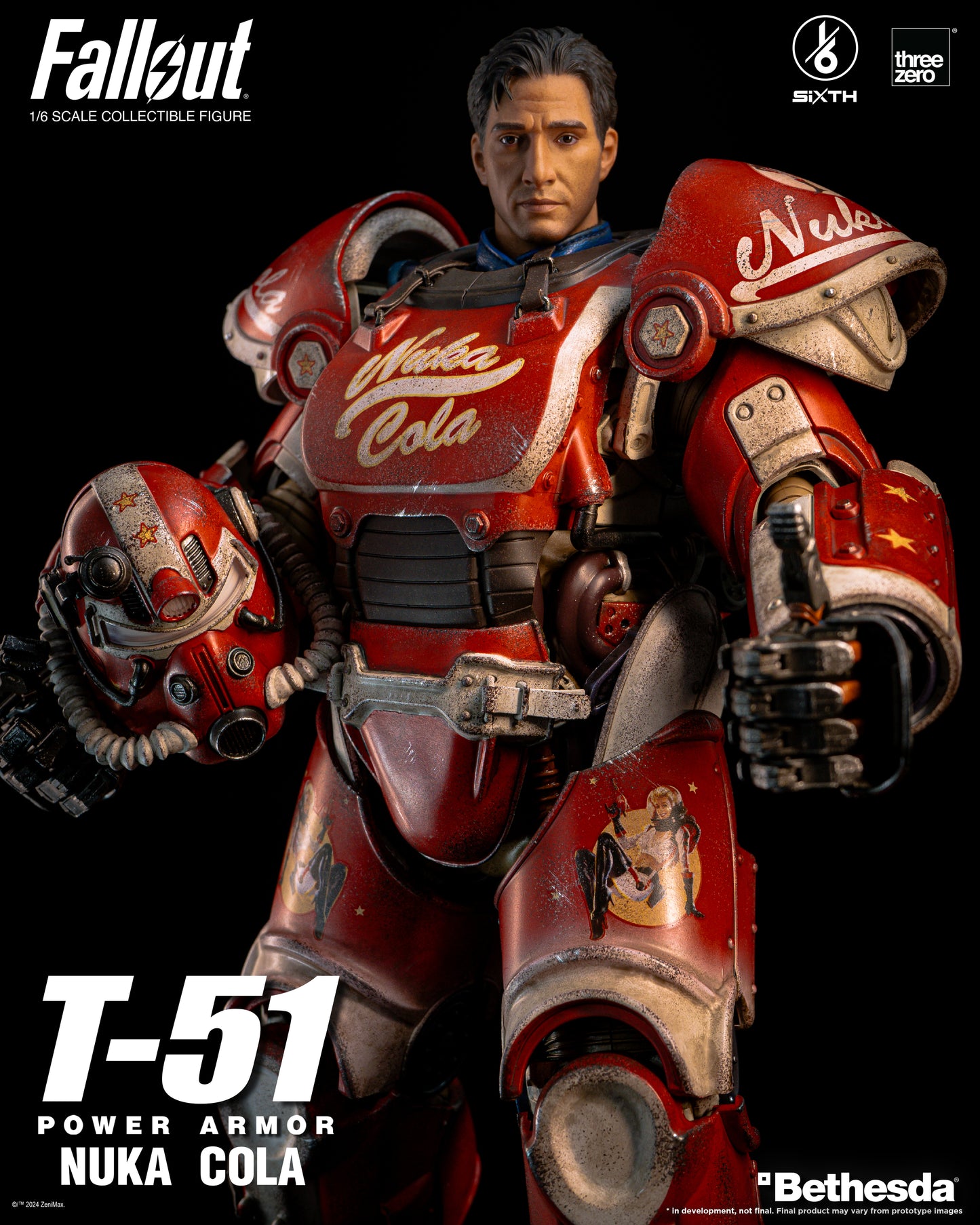 Fallout T-51 Nuka Cola Power Armor 1:6 Scale Action Figure