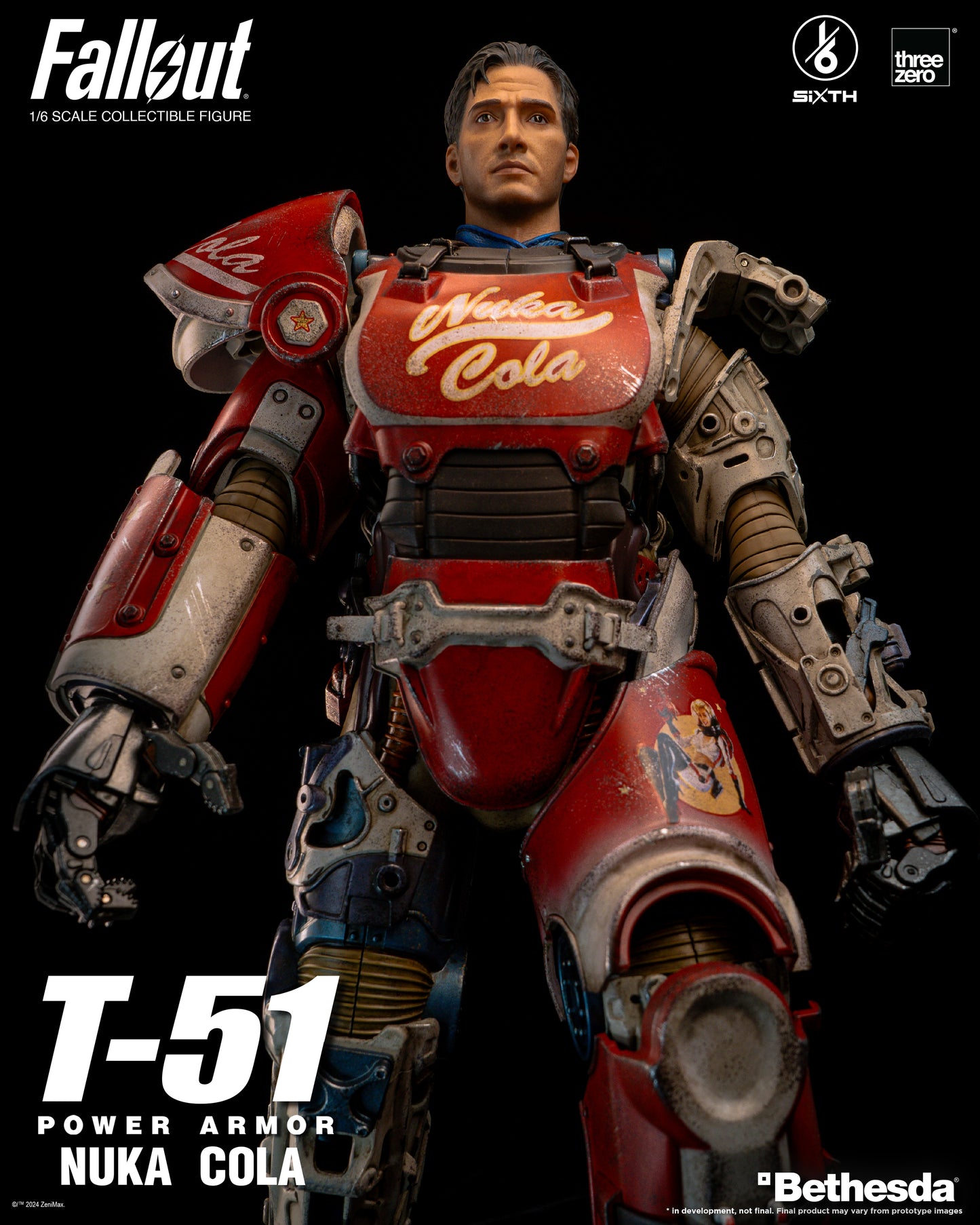 Fallout T-51 Nuka Cola Power Armor 1:6 Scale Action Figure