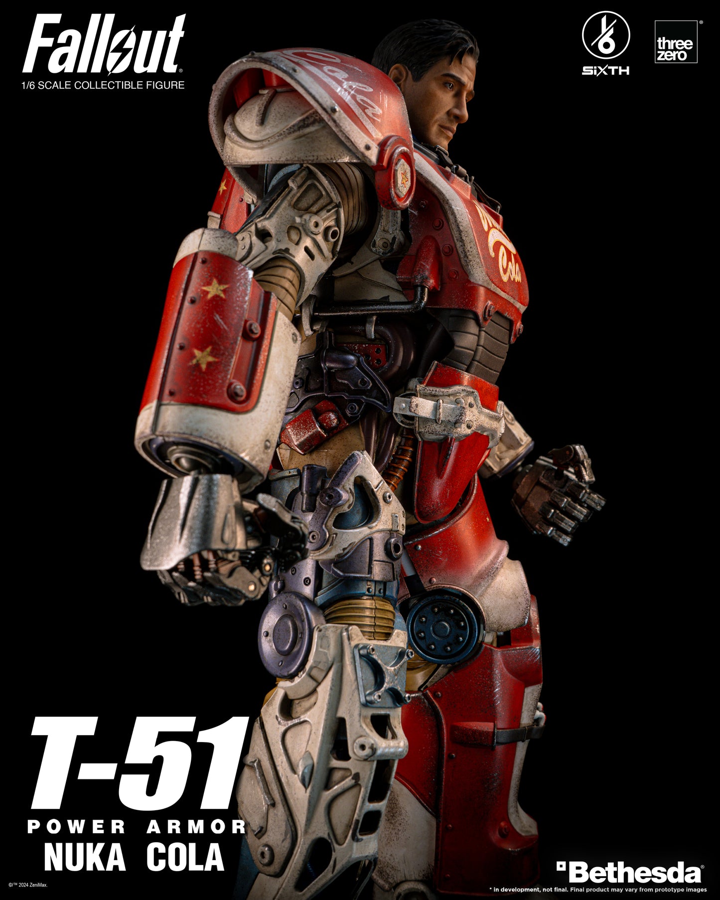 Fallout T-51 Nuka Cola Power Armor 1:6 Scale Action Figure