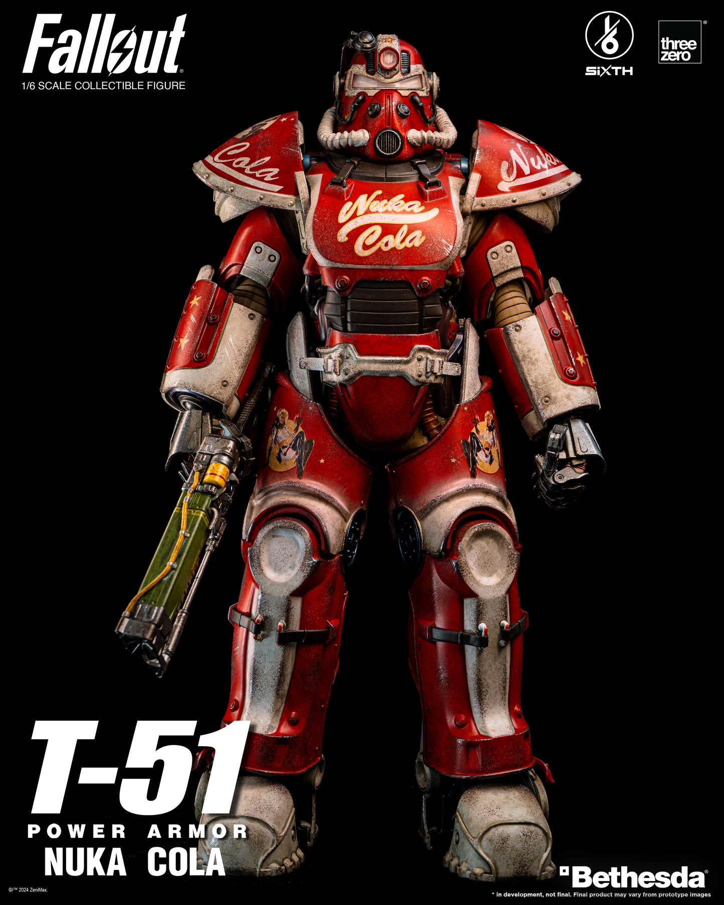 Fallout T-51 Nuka Cola Power Armor 1:6 Scale Action Figure