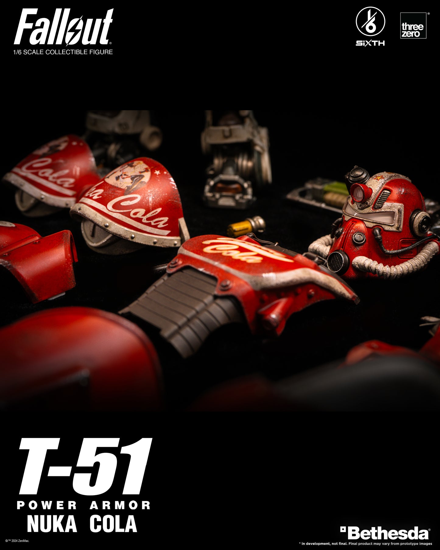 Fallout T-51 Nuka Cola Power Armor 1:6 Scale Action Figure